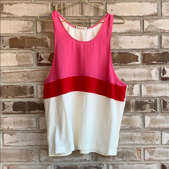 Marni Tops - Marni • Colorblock Tank Sz 40 (4)